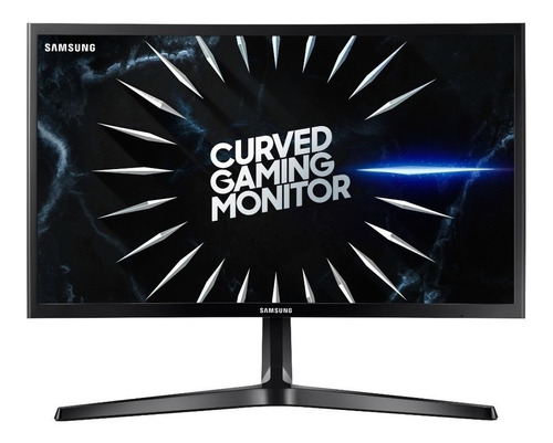 Imagen 1 de 4 de Monitor gamer curvo Samsung C24RG5 LCD 23.5 " negro 100V/240V