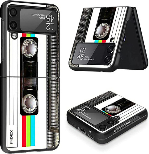 Funda Para Samsung Galaxy Z Flip 3 - Estampado Cassette