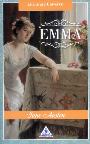 Emma, de Jane Austen. Editorial Comcosur, tapa blanda, edición 1 en español, 2022