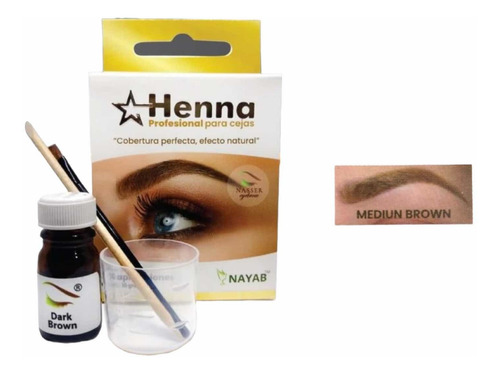 Tinte Henna Para Las Cejas