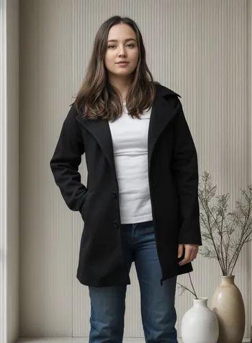Tapado De Paño Mujer Saco Abrigo Moda Sobretodo Invierno