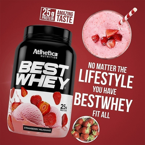 Best Whey Protein® 450g Pote - Atlhetica Nutrition