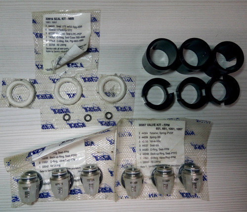 Sellos 15mm Hidrojet Hidrolavadora Interpump General Pump