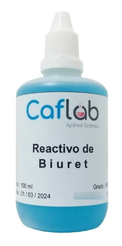 Reactivo De Biuret - Det. De Proteínas - 100 Ml - Caflab 