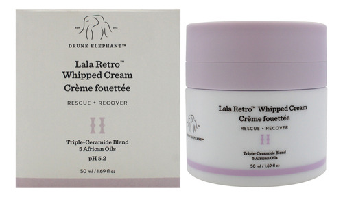 Crema Batida Lala Retro De Drunk Elephant Para Mujer, 50 Ml