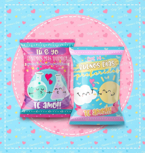 Bolsa Tipo Sabritas Imprimible 14 De Febrero