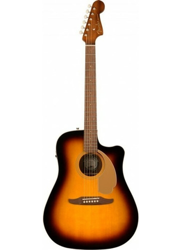Guitarra Electroacústica Fender Redondo Player Nueva 
