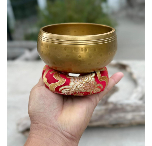 Cuenco Cantante Tibetano Dharmaobjects Mediano Con Martillo