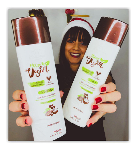 Kit Vegano Shampoo E Condicionador Floractive 300ml