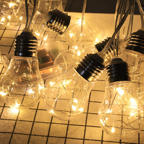 Guirnalda De Luces Solares For Exteriores Con 10 Led