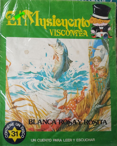 Vinilo Single Del Cuento Blanca Rosa Y Rosita Más Libr(aa981