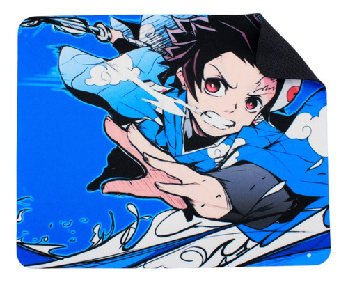 Mouse Pad - Tanjiro Agua - Tapete Ratón - Demon Slayer Anime