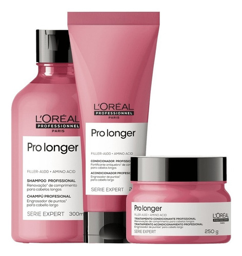 Shampoo, Cond E Mascara - Loreal Pro Longer