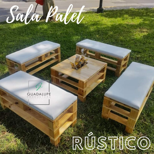 Alquiler Salas Lounge De Palet Rustico Para Tu Evento