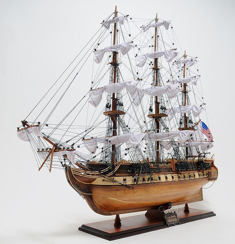 Uss Constitution Wooden Tall Ship Model 29  Old Ironside Ccj