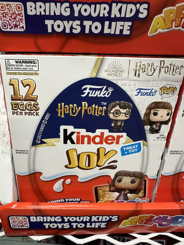 Kit Kinder Joy Funko Harry Potter Importado - Estados Unidos