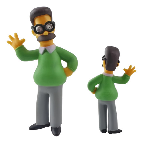 Set 14 Figuras Los Simpsons Colección Homero Marge Bart Lisa