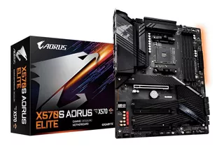 Motherboard Gigabyte Aorus X570s Elite Am4 Ryzen Color Negro