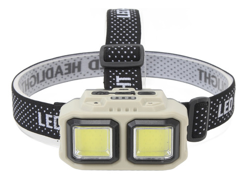 Faro Led Recargable Con Sensor De Movimiento, Carga Usb