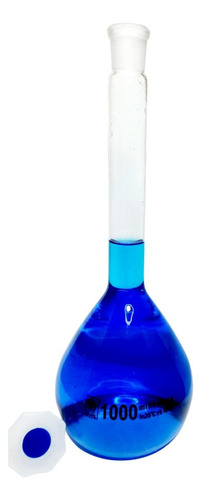 Balão Volumétrico Com Rolha De Poli 1000ml