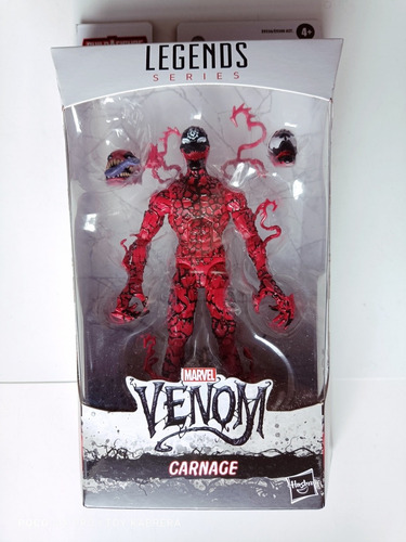 Spider-man Carnage Marvel Legends Venompool Hasbro (Usado)