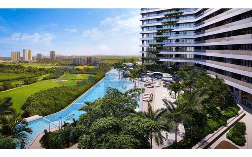 For Sale Apartment In Puerto Cancun With Ocean And Golf Course View