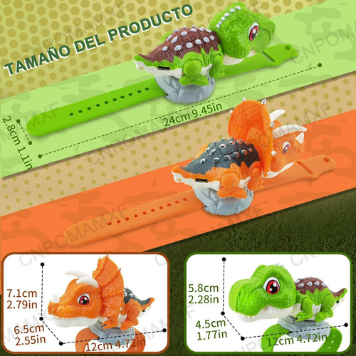 .radio Walkie Talkie Dinosaurio Para Niños Recargable 2pcs