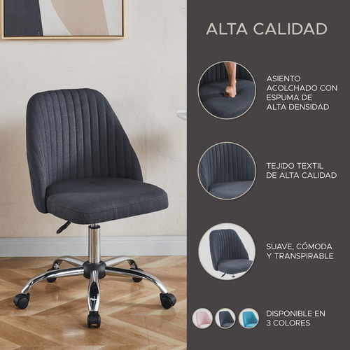 Elly Bennedict de 110kg silla de oficina negra