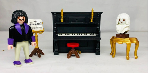 Playmobil Set 6527 Pianista Con Piano 2021 Victoriano Rtrmx