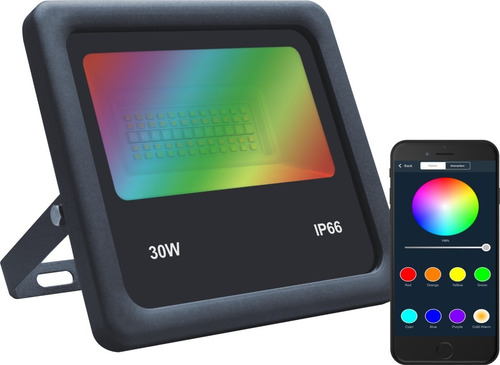 Reflector Rgb Compatible Con Android-ios Inteligente