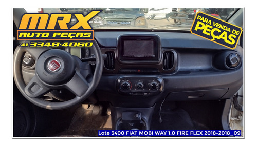 Sucata Fiat Mobi Way 1.0 Fire Flex 1.0 2018 Pecas