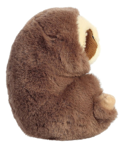 Peluche Aurora Rolly Pet Perezoso Seth Sloth Color Marrón Oscuro