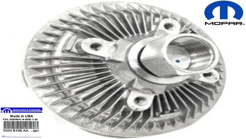 Fan Clutch Grand Cherokee 4.7 Wk 2005-2010 4.0 1999-2004 Usa