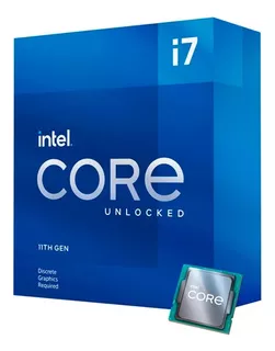 Procesador Intel Core I7-11700kf 3.60 / 5.00 Ghz 16m Lga1200
