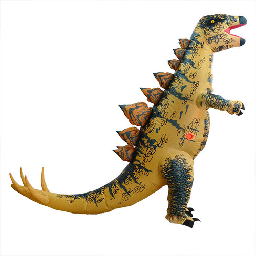 Disfraz De Dinosaurio Inflable, Actuación