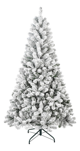 Árvore De Natal Liguanow, 6 Pés De Neve, Flocada Com 678 Pon