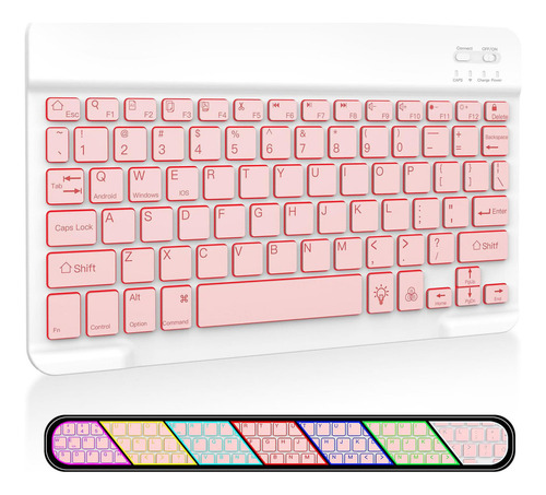 A Funda C/teclado Ratón Lápiz For Galaxy Tab S6 Lite 10.4''