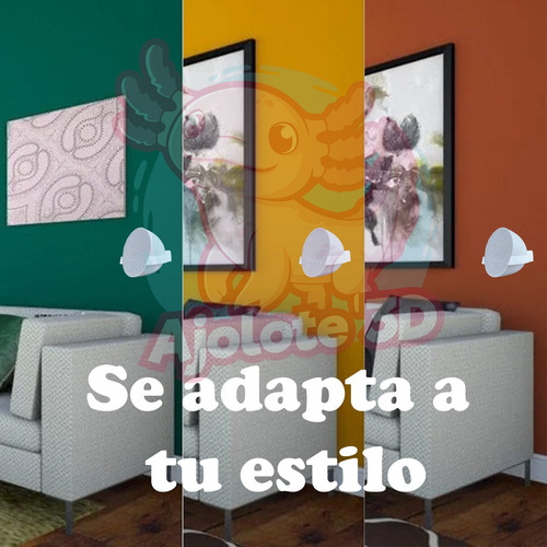 Pared Bocina Alexa Echo Pop - Asistente Virtual Color Blanco