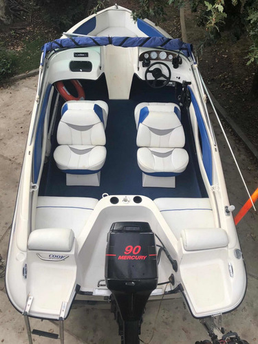 Lancha Krause 170 Con Mercury 90hp Proa Abierta - Permuto