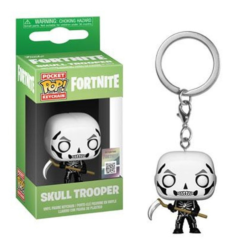 Imagen 2 de 3 de Llavero Mini Funko Pop! Skull Trooper