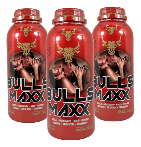 Potenciador - Bulls Maxx - X3 - mL a $33