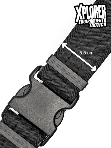 Imagen 2 de 6 de Cinturon Tactico Externo Americano Correaje
