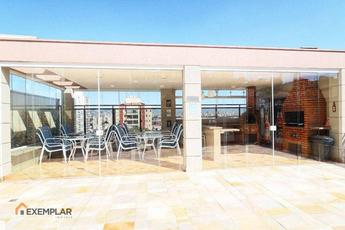 Imagem 29 de 30 de Cobertura Com 3 Dormitórios À Venda, 125 M² Por R$ 1.100.000,00 - Carandiru - São Paulo/sp - Co0025