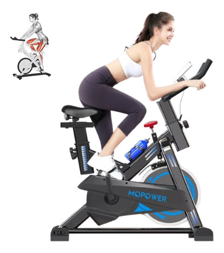 Bicicleta Ergométrica Spinning Inércia 17kg Até 120kg/1,90m