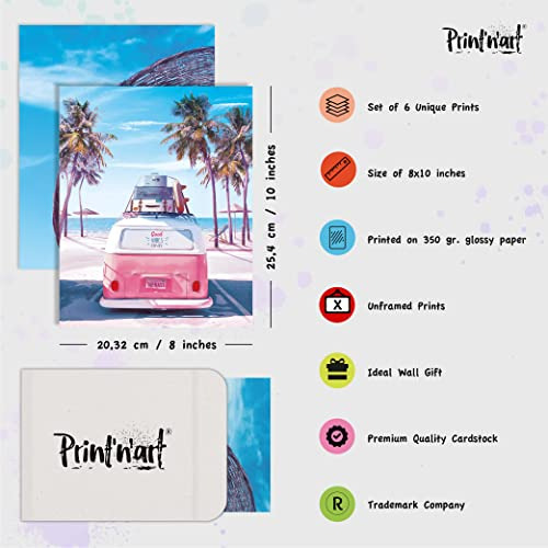 Pósters De Estilo Aesthetic De Playas De California Y ...