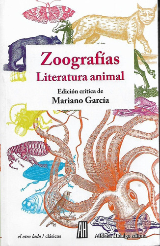 Libro Zoografias Literatura Animalmariano Garcia Mirlibsss