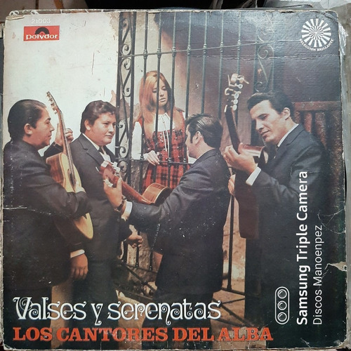 Vinilo Los Cantores Del Alba Valses Y Serenatas F4