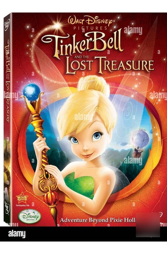 Tinker Bell Y El Tesoro Perdido Pelicula Dvd Original Sellad