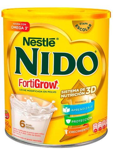 Leche En Polvo 3d 800 Gr Nido