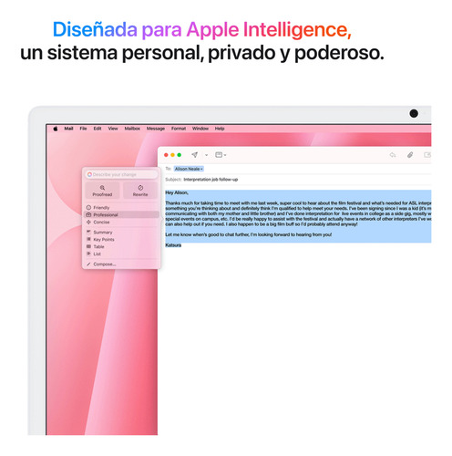 Imac 24 M4 - 10 Cpu, 10 Gpu, 16 Gb, 256 Gb Rosa